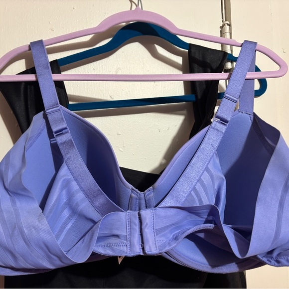Felina Paramour Marvelous Side Smoothing T Shirt Bra  Underwire Periwinkle 42C - Picture 4 of 7